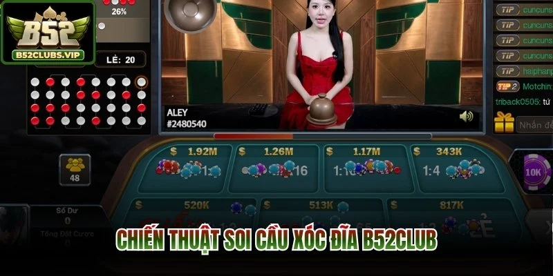 Chiến thuật soi cầu xóc đĩa B52Club