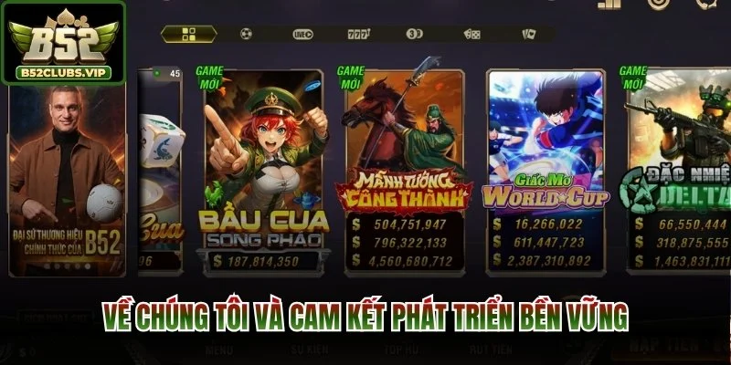 Về chúng tôi và cam kết phát triển bền vững