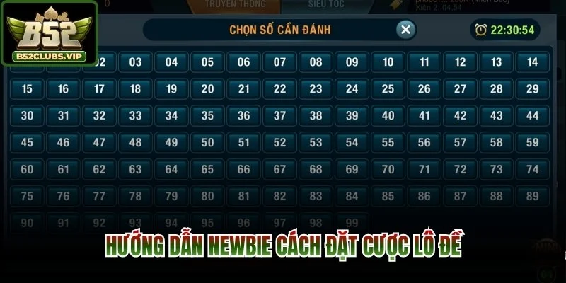 Hướng dẫn newbie cách đặt cược lô đề